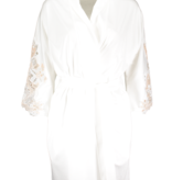 Zimmerli 286 LADIES Robe de chambre courte 100% coton SEA ISLAND