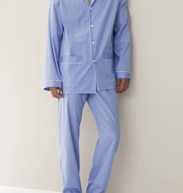 Zimmerli 4030 MEN Pajama WOVEN NIGHTWEAR PAJAMA CP 100% COTTON, MERCERISED YARN -