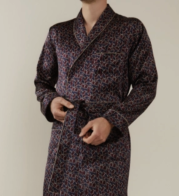 Zimmerli ZN 100% silk dressing gown MEN