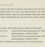 Brinkhaus Box - Pillow : DOWN AROUND ( New white goose down and feathers )