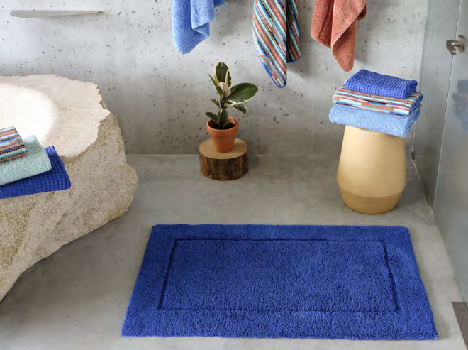 Habidecor CUSTOMIZED: Bath rug MUST - 100% Egyptian cotton - Giza 70 Extra long threads