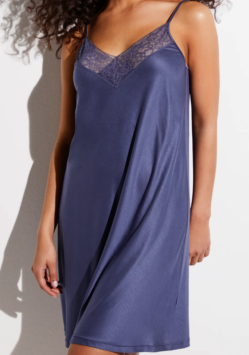 Zimmerli Nightgown (Ladies) (85% modal / 15% silk) Spaghetti model