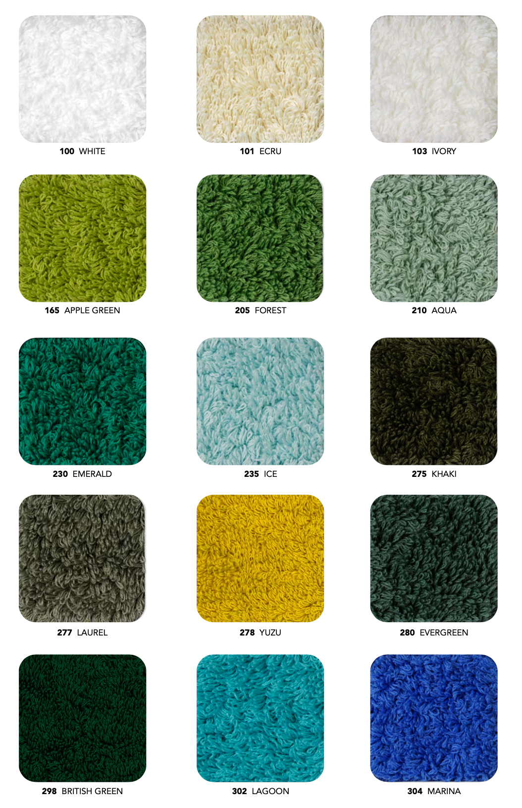 Habidecor MUST bath rug - 100% Egyptian cotton - Giza 70 Extra-long threads