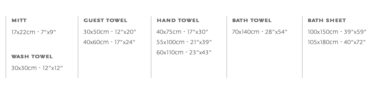 Abyss Serviettes SUPERPILE (700 g/m2) 100% coton égyptien - Giza 70 fils extra longs