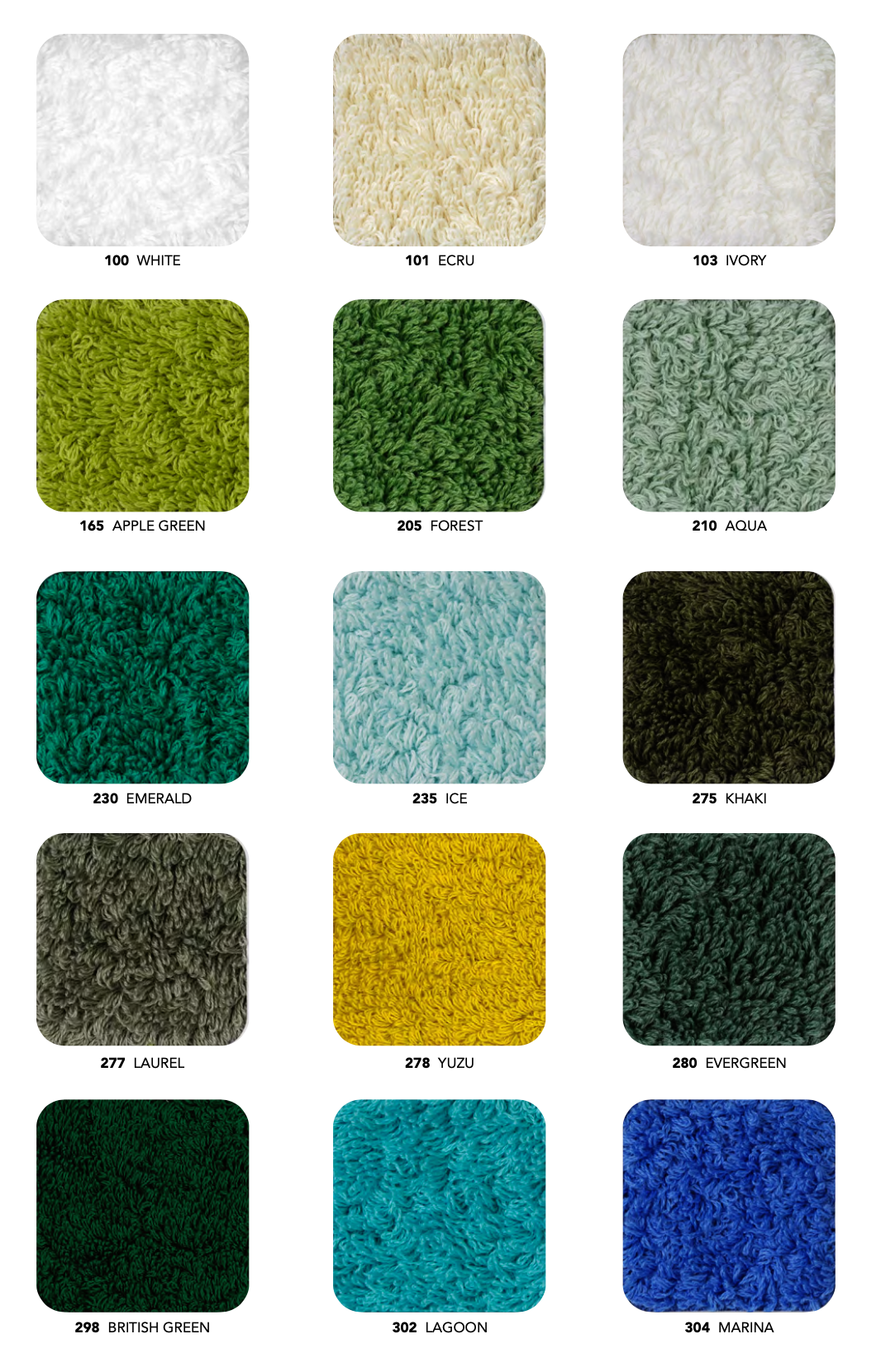 Abyss Serviettes SUPERPILE (700 g/m2) 100% coton égyptien - Giza 70 fils extra longs