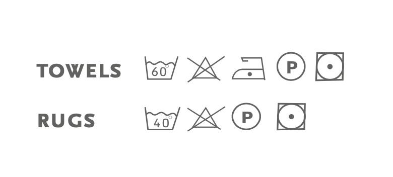 Habidecor Badtapijt FLOW  :  55 % Egyptisch Giza katoen lange draad / 45 % Acryl - 1900 g / m2