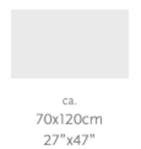 Habidecor FELINE bath mat: 100% Egyptian cotton GIZA long thread / 1900 g/m²