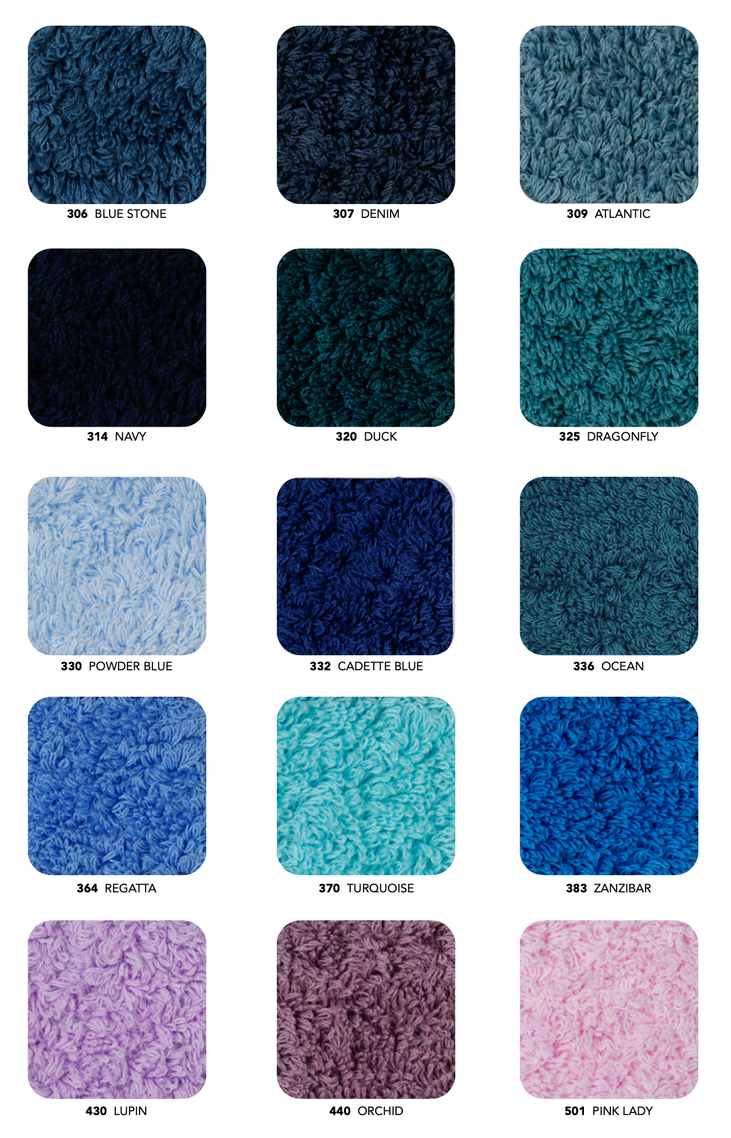 Abyss Serviettes TWILL : 100% coton égyptien de Gizeh fils extra longs - 500 g/m2