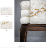 Abyss Serviettes ALPI : 100% coton égyptien de Gizeh fils extra longs 650 gr/m2