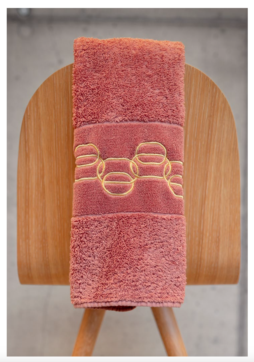 Abyss Serviettes PALACIO : 100 % coton égyptien Giza, fils extra longs, 650 g/m²