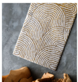 Habidecor  Bath rug PIVOINE: 90% Egyptian cotton - GIZA / long thread, 5% Acrylic, 5% Lurex - 2200 g/m2