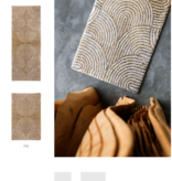 Habidecor  Bath rug PIVOINE: 90% Egyptian cotton - GIZA / long thread, 5% Acrylic, 5% Lurex - 2200 g/m2