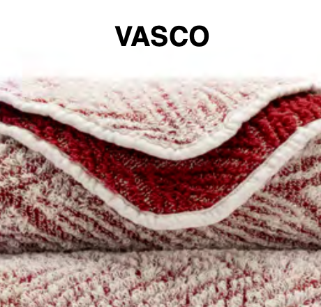 Abyss Serviettes VASCO : 100% coton égyptien Gizeh / Fil extra long : 630 gr./m²