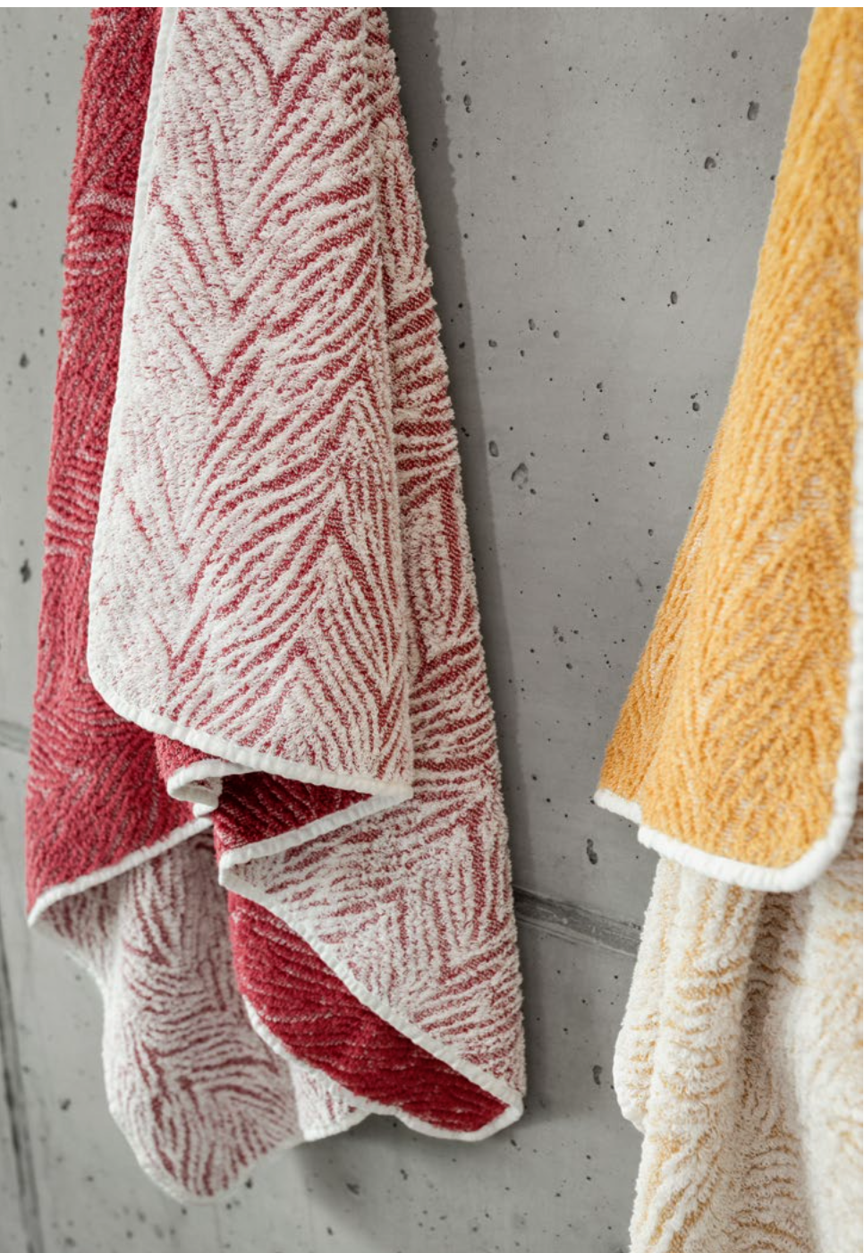 Abyss Serviettes VASCO : 100% coton égyptien Gizeh / Fil extra long : 630 gr./m²