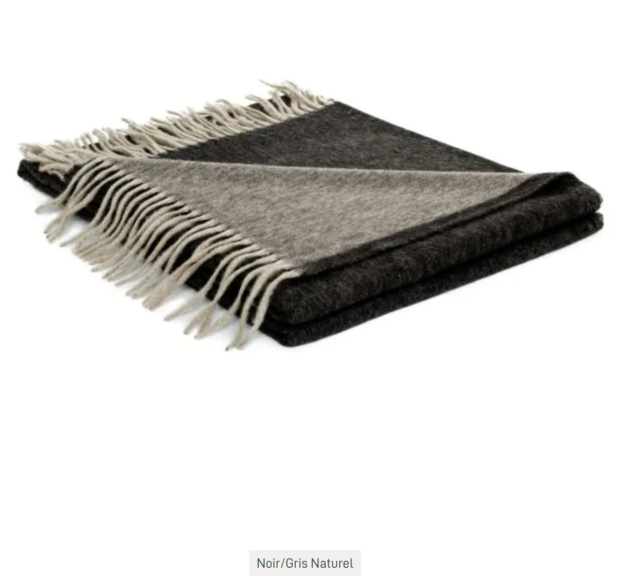 Brun de vian-Tiran   ( La manufacture des fibres nobles depuis 1808 ) Plaid : CHANDIGARH ( 100 % Cachemire superfine ) 140 x 200 cm