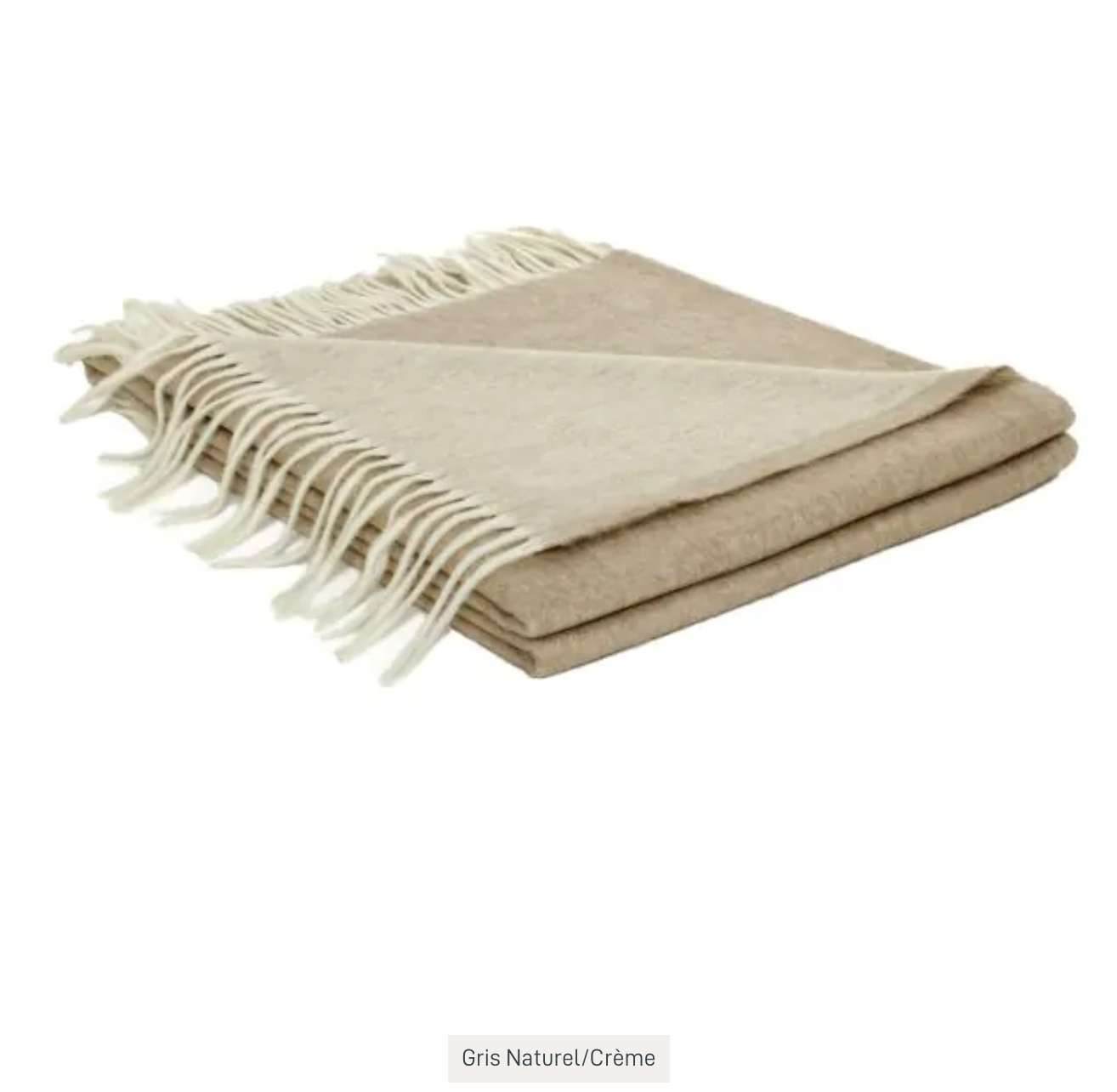 Brun de vian-Tiran   ( La manufacture des fibres nobles depuis 1808 ) Plaid : CHANDIGARH ( 100 % Cachemire superfine ) 140 x 200 cm