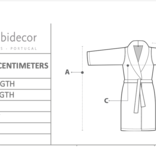 Abyss Bathrobe SUPER PILE - 100% Egyptian Giza cotton Extra long threads / 700 g/m2