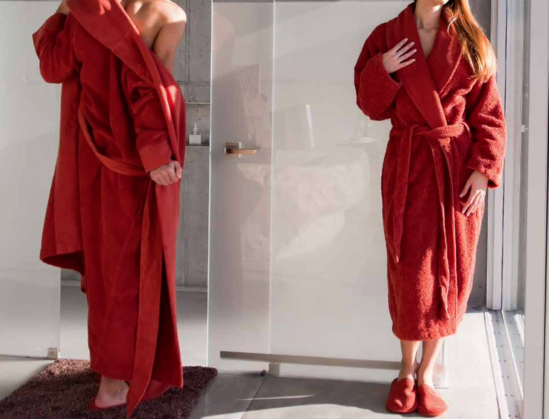 Abyss Bathrobe SUPER PILE - 100% Egyptian Giza cotton Extra long threads / 700 g/m2