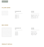 Celso de Lemos Pillowcase CITY: 60% Mongolian Cashmere / 30% Egyptian Cotton, extra long thread / 10% SILK - 280 g/m2
