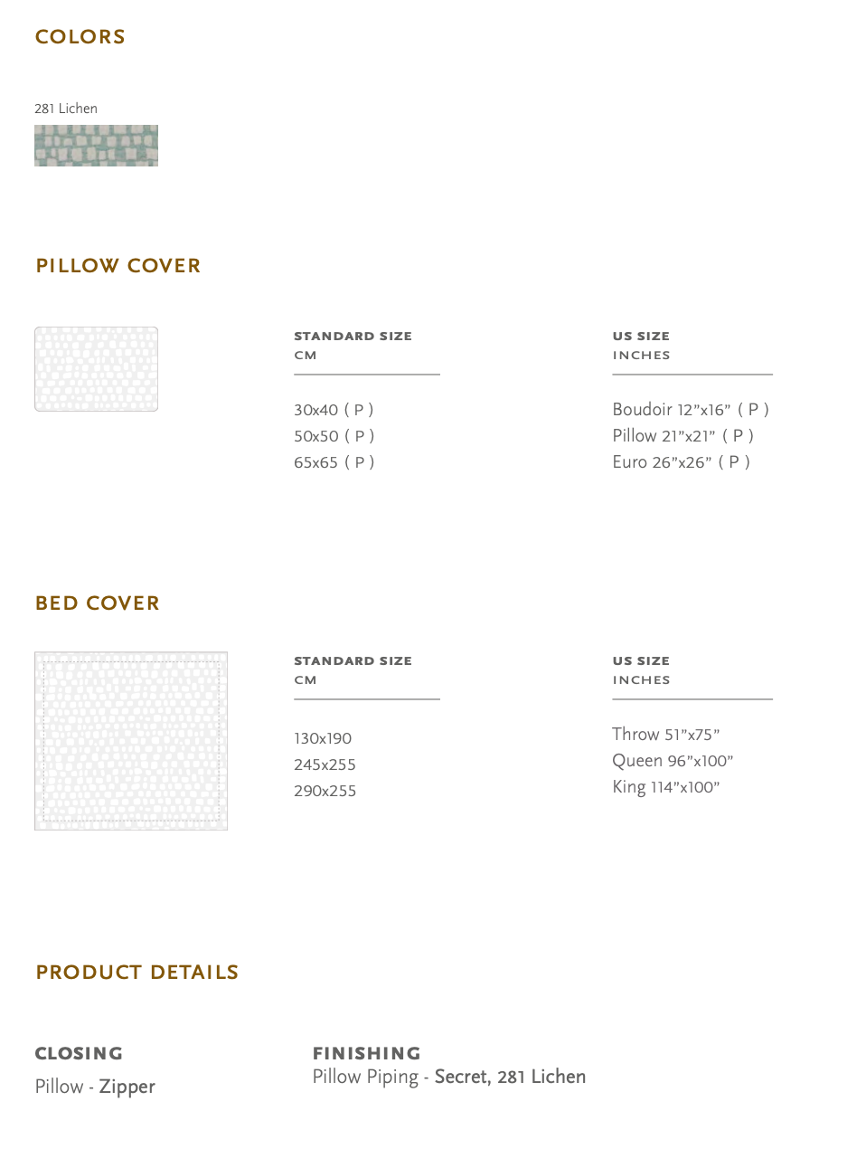 Celso de Lemos Pillowcase CITY: 60% Mongolian Cashmere / 30% Egyptian Cotton, extra long thread / 10% SILK - 280 g/m2