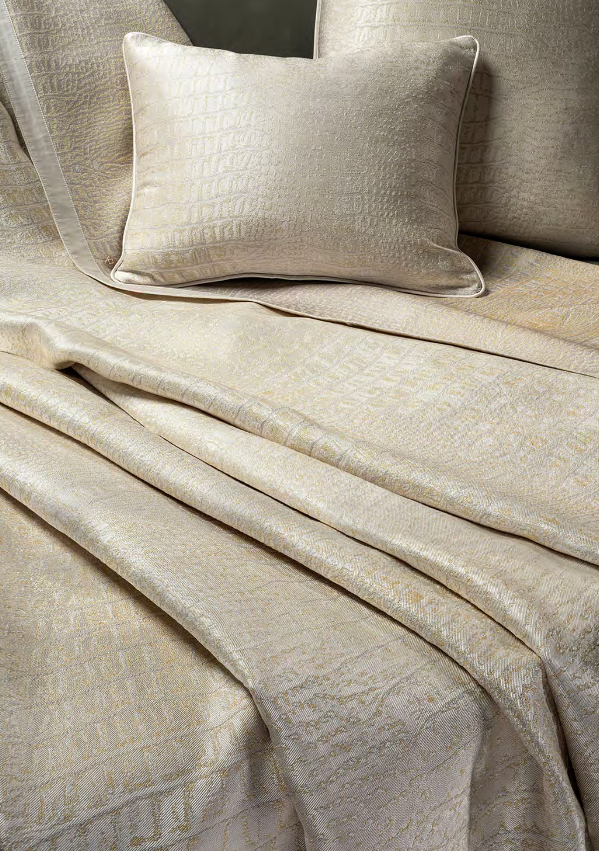 Celso de Lemos Pillowcase LUXURY: 45% Silk / 30% Egyptian Giza Cotton, extra long thread / 25% Viscose - 230 g/m2 - Copy