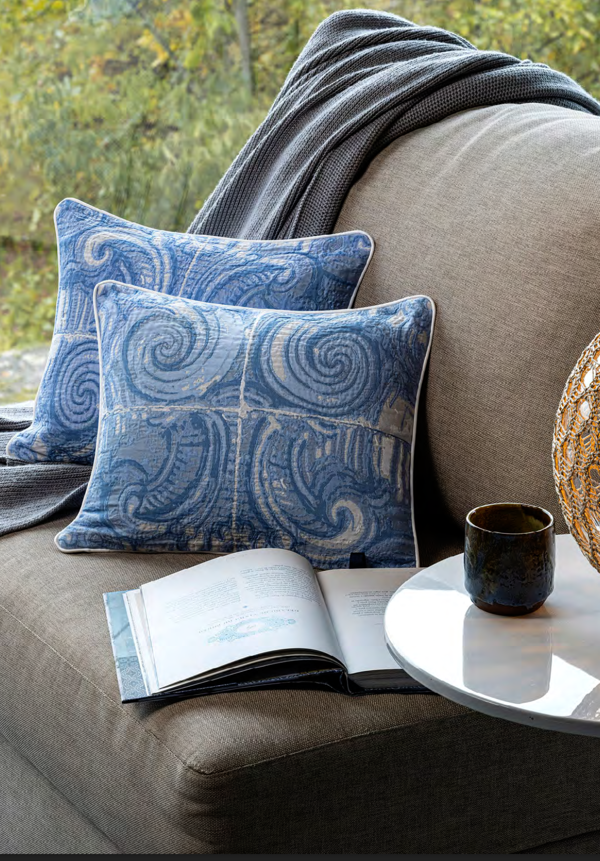 Celso de Lemos Pillowcase PORTO: 70% Egyptian Giza Cotton, extra long thread / 30% Viscose - 300 g/m2