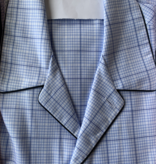 Piet Nollet Pyjama, Cotton, long for MEN, 3 pockets / Egyptian cotton (with extra button on top)