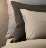 Celso de Lemos Linge de lit CALYPSO : (Satin -100% coton égyptien GIZA - Fils extra longs / 650 fils) - 110 g/m2