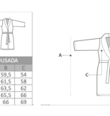 Abyss Bathrobe POUSADA ( Other 50 colors ) 100% Egyptian cotton - Giza 70 Extra long threads - 300 g/m2