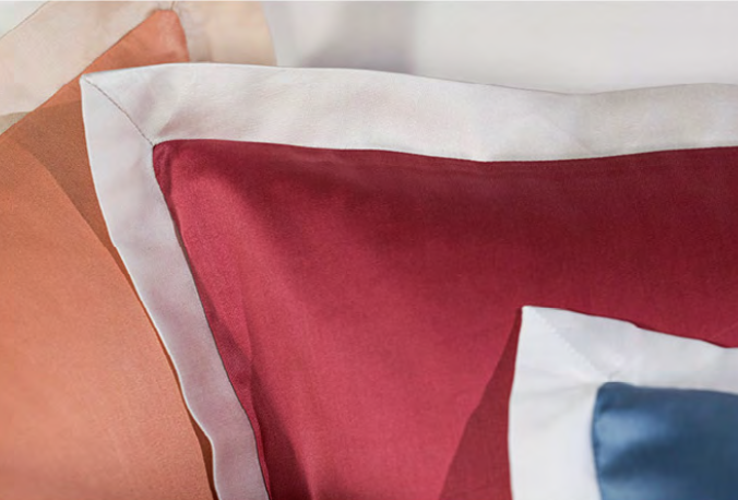 Celso de Lemos EMMA Pillowcases :( Satin -100% Egyptian GIZA cotton- Extra long threads / 700 Thread Count )- 120 g/m2