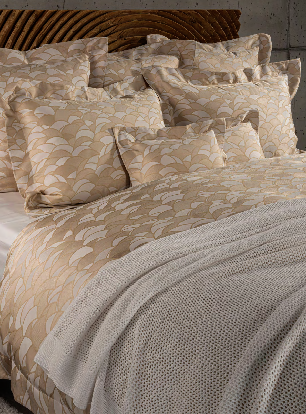 Celso de Lemos Bedlinnen  LOULOU   :( 55 % Zijde /  45 %  Egyptisch GIZA katoen- Extra lange draden  - 140 g/m2 -