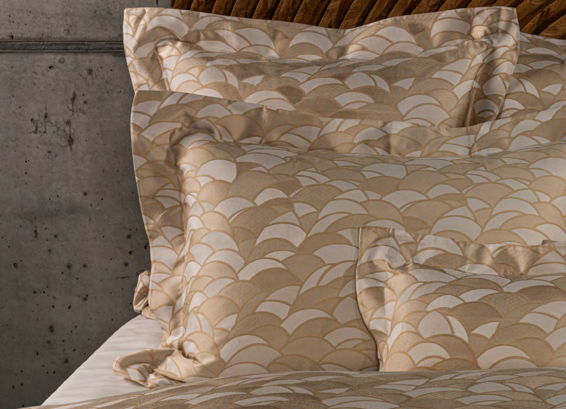 Celso de Lemos Bedlinnen  LOULOU   :( 55 % Zijde /  45 %  Egyptisch GIZA katoen- Extra lange draden  - 140 g/m2 -