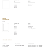 Celso de Lemos Bedlinnen  LOULOU   :( 55 % Zijde /  45 %  Egyptisch GIZA katoen- Extra lange draden  - 140 g/m2 -