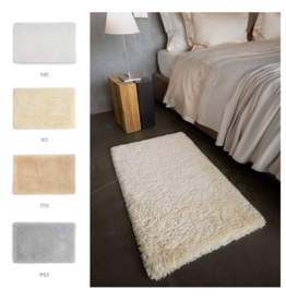 Habidecor Badtapijt  SHAG   -  50  % Egyptisch  Giza katoen,  extra lange draad / 25 % Acryl / 25 % Zijde - 2500 g/m2