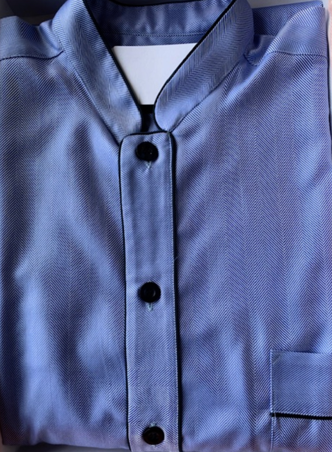 Piet Nollet Men's nightgown with sleeping cap Top quality Egyptian cotton (2 x ret.)