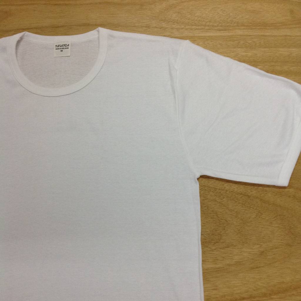 Navanda Shirt SS (Short sleeve), Color = GREY / classic model, 100% Cotton) (Per 12 pieces) - Copy