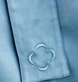 Celso de Lemos Peignoir ALMA : (Satin - 100 % coton égyptien GIZA - Fils extra longs / 310 g/m²)