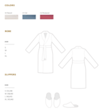 Celso de Lemos Kamerjas  ALMA : ( Satin -100 %  Egyptisch GIZA katoen- Extra lange draden / 310 g/m2