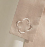 Celso de Lemos Peignoir MARY : (Satin - 100 % coton égyptien GIZA - Fils extra longs / 150 g/m²)