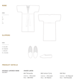 Celso de Lemos Kamerjas  NARA : ( Satin -100 %  Egyptisch GIZA katoen- Extra lange draden /  240 g/m2