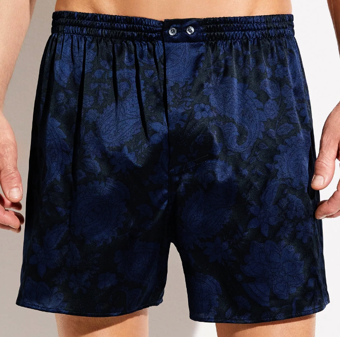 Zimmerli ZN/ - Boxer en soie, -HOMME, VÊTEMENTS DE NUIT 100% Soie