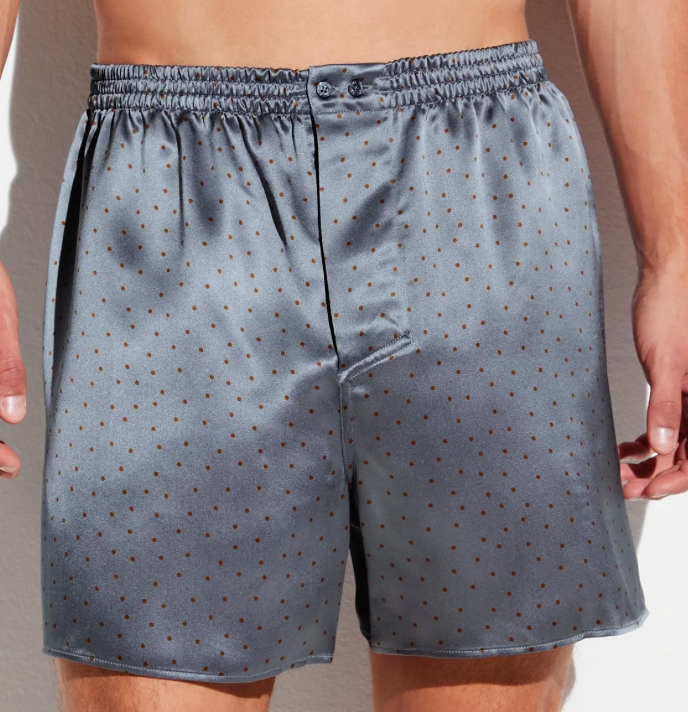 Zimmerli ZN/ - Silk boxer shorts, -MEN, NIGHTWEAR 100% Silk - Copy - Copy