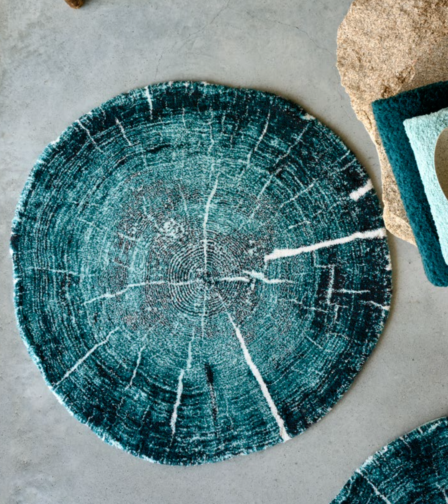 Habidecor Badtapijt FOSSILE   - 100 % Egyptisch  katoen - GIZA / lange draad / 1900 g/m2