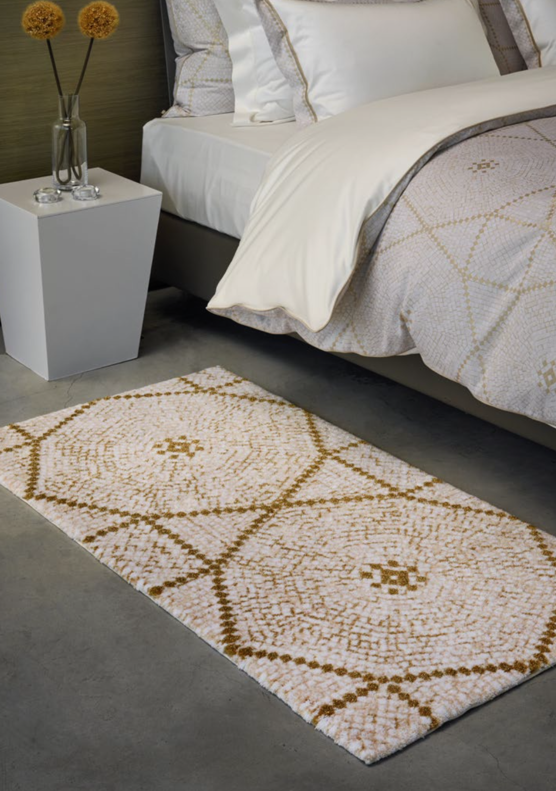 Habidecor Badtapijt  KERY  - 90 % Egyptisch katoen - GIZA / lange draad / 7  % Acryl  / 3 % Lurex -  2200 g/m2