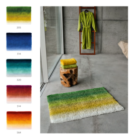 Habidecor Tapis de bain AURORE - 75 % coton égyptien - GIZA / fil long / 25 % acrylique / 2500 g/m²