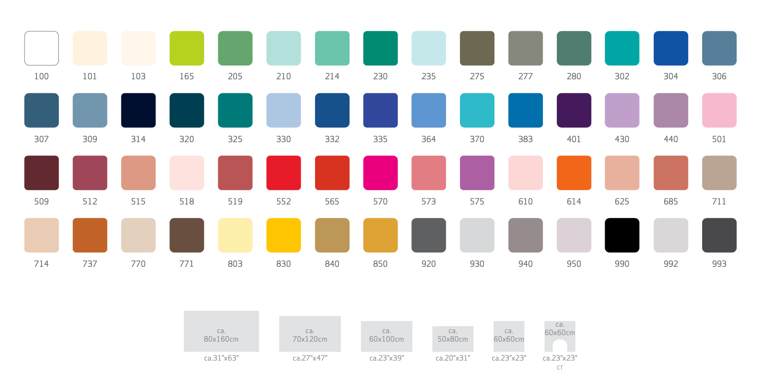 Habidecor SUR MESURE : Tapis de bain MUST - 100 % coton égyptien - Giza 70, fils extra longs