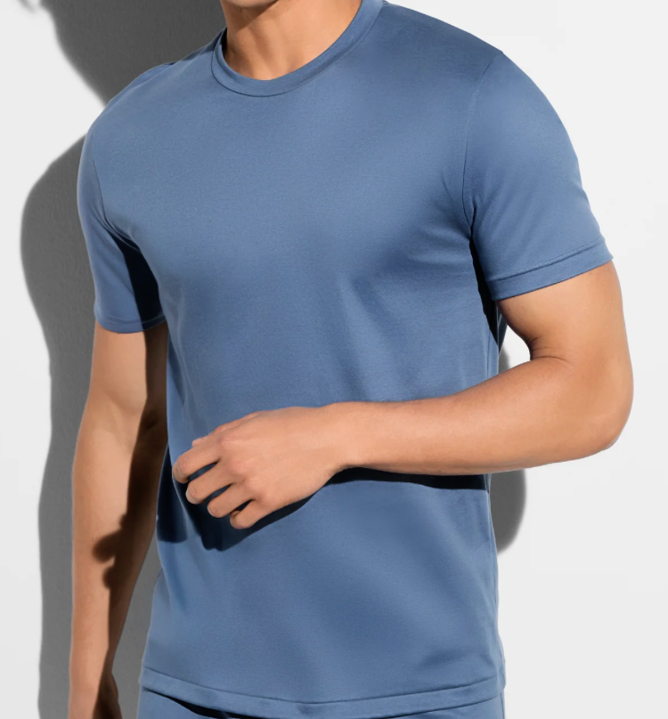 Zimmerli 286, Sea Island - MEN: SHIRT short sleeve SS - 100% Cotton