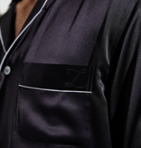 Zimmerli  Pyjama long pour homme - 100 % soie, couleur anthracite