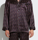 Zimmerli  Pyjama long pour homme - 100 % soie, motif feuilles