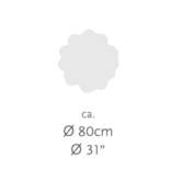 Habidecor MAGNOLIA bath rug - 96% Egyptian cotton - GIZA / long thread / 3% Acrylic / 1% LUREX - 2200 g/m²